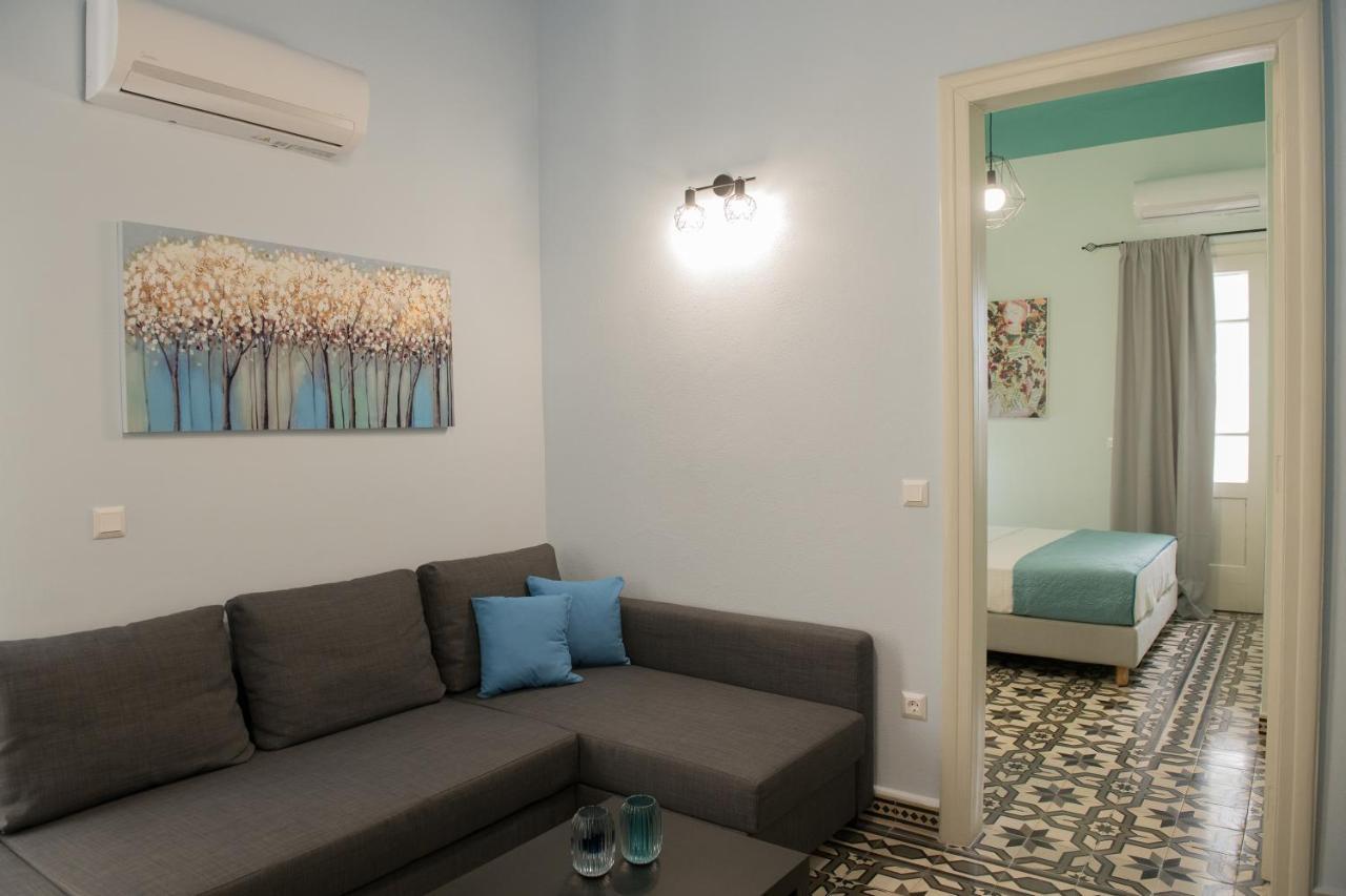 The Blue Apartment In The Heart Of Heraklion Εξωτερικό φωτογραφία