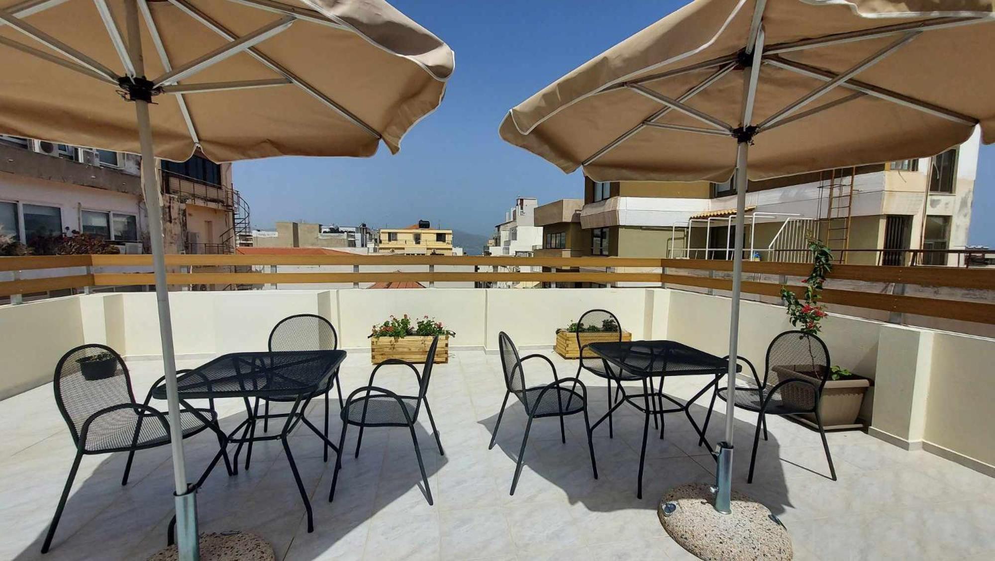The Blue Apartment In The Heart Of Heraklion Εξωτερικό φωτογραφία