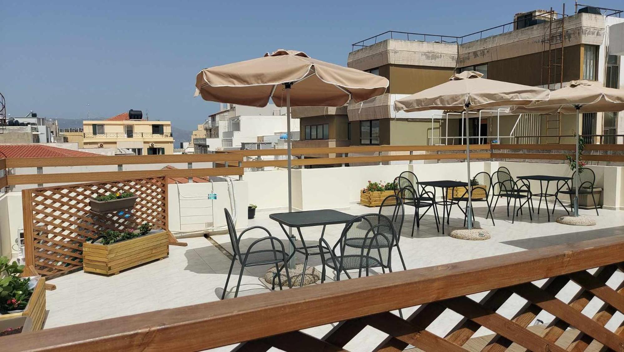 The Blue Apartment In The Heart Of Heraklion Εξωτερικό φωτογραφία